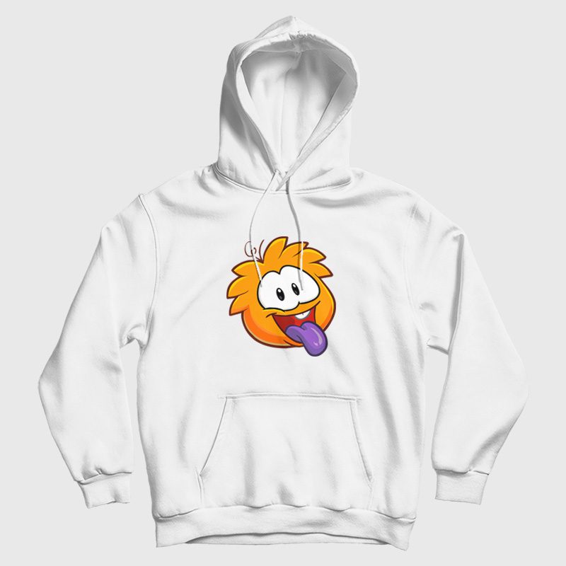 Orange Puffle Club Penguin Hoodie Orange Puffle Club Penguin Hoodie