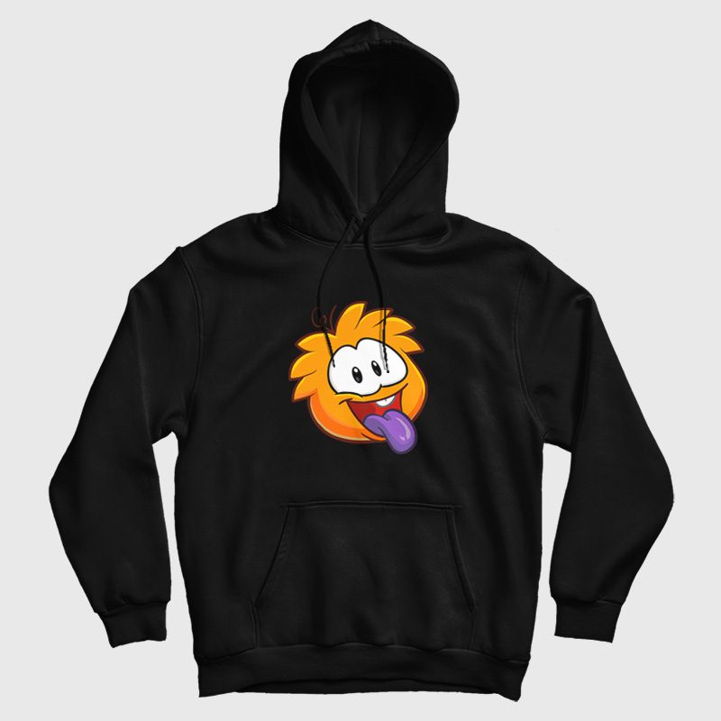 Orange Puffle Club Penguin Hoodie Orange Puffle Club Penguin Hoodie