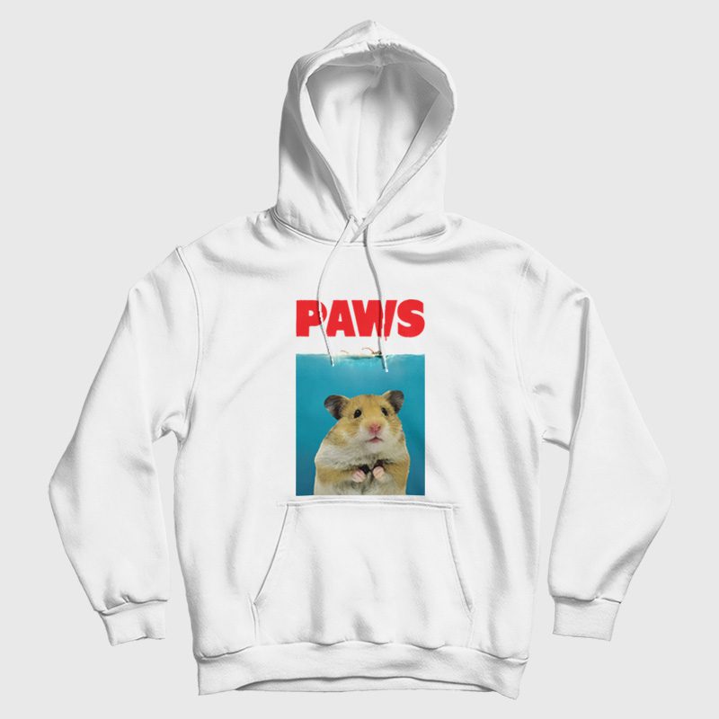 Paws Hamster Funny Hoodie Parody Paws Hamster Funny Hoodie Parody