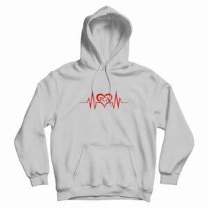 Pca Heartbeat Design Hoodie
