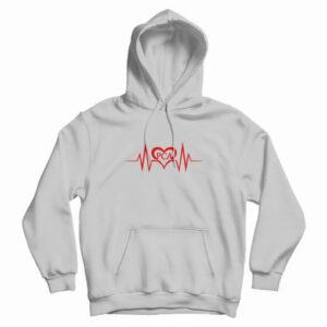 Pca Heartbeat Design Hoodie 4