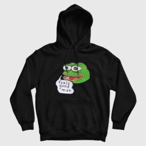 Pepe the Frog Feels Good Man Hoodie