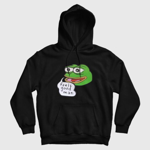 Pepe the Frog Feels Good Man Hoodie