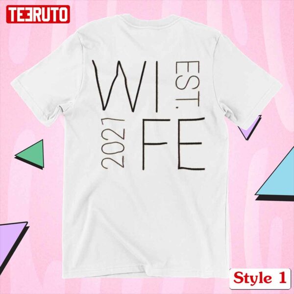 Personalize Year Hubs Wife Est Matching Couple Valentine Hoodie