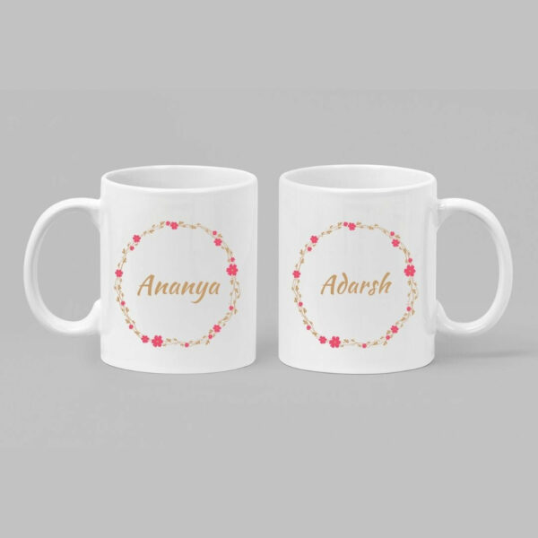 Personalized Cute Couple Mug Combo (Pack of 2)