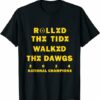 Philly Dawgs T-Shirt Rolled the Tide Walked the Dawgs