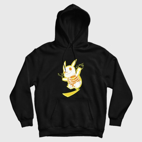 Pikachu Skeleton Pokemon Hoodie