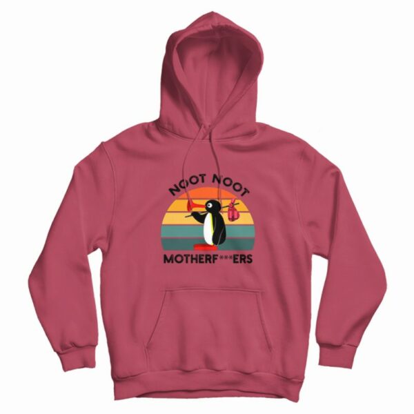 Pingu Noot Noot Motherfuckers Hoodie Vintage