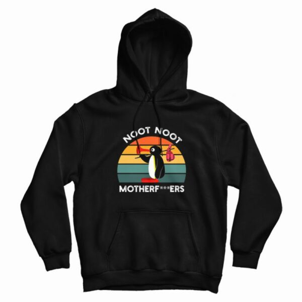 Pingu Noot Noot Motherfuckers Hoodie Vintage