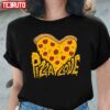 Pizza Is My Valentine Heart Unisex T-Shirt