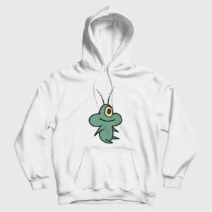 Plankton Eating Popcorn Hoodie Spongebob