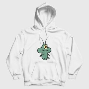 Plankton Eating Popcorn Hoodie Spongebob 3