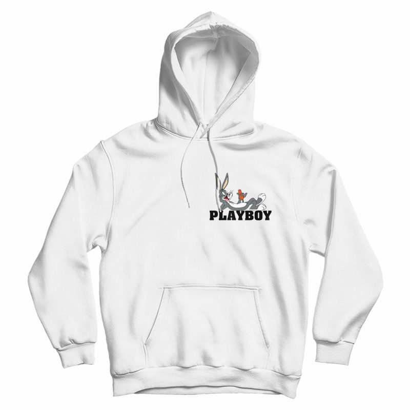 Playboy Bugs Bunny Hoodie Playboy Bugs Bunny Hoodie