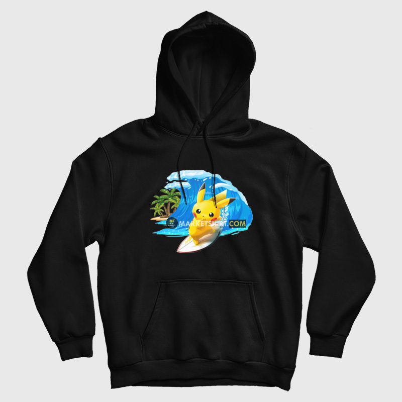 Pokemon Surf Pikachu Hoodie Pokemon Surf Pikachu Hoodie