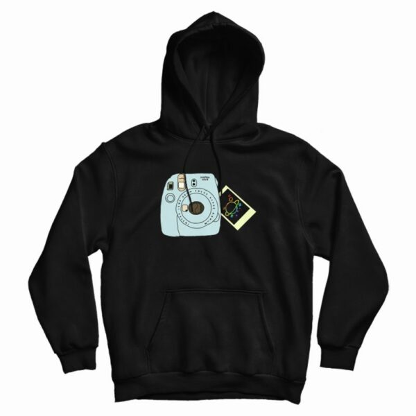 Polaroid Camera And Galaxy Hoodie