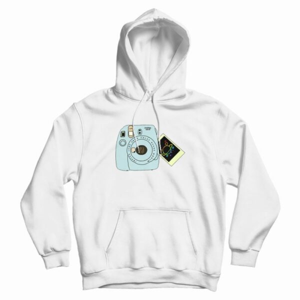 Polaroid Camera And Galaxy Hoodie