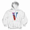 Pop Smoke Colored V Logo Hoodie
