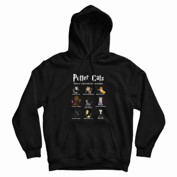 Potter Cats Harry Pawter Hoodie