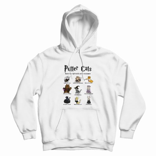 Potter Cats Harry Pawter Hoodie Potter Cats Harry Pawter Hoodie
