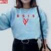 Pretty Besties Cute Heart Friends Unisex Sweatshirt