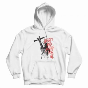 Pro Liberty and Justice For All  Gun Rights Hoodie