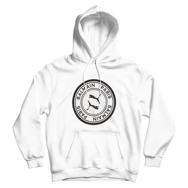 Puma x Balmain Graphic Hoodie Puma x Balmain Graphic Hoodie