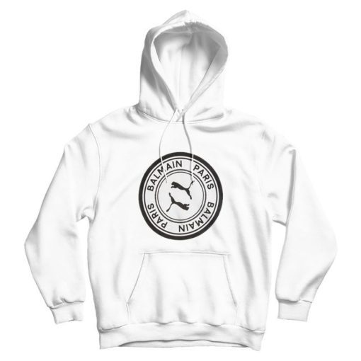 Puma x Balmain Graphic Hoodie Puma x Balmain Graphic Hoodie