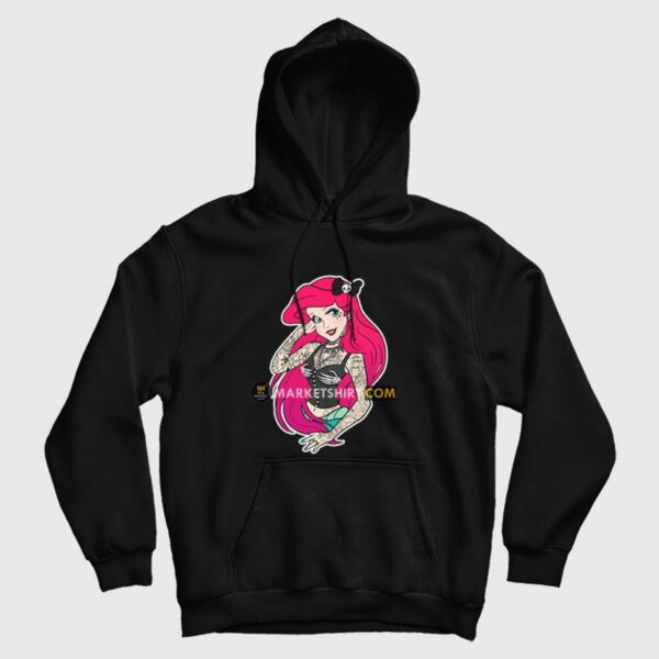 Punk Ariel The Little Mermaid Hoodie