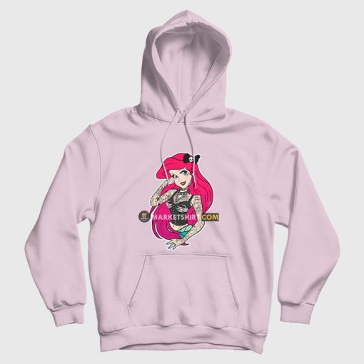 Punk Ariel The Little Mermaid Hoodie Punk Ariel The Little Mermaid Hoodie
