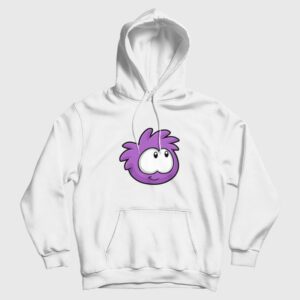 Purple Puffle Club Penguin Hoodie