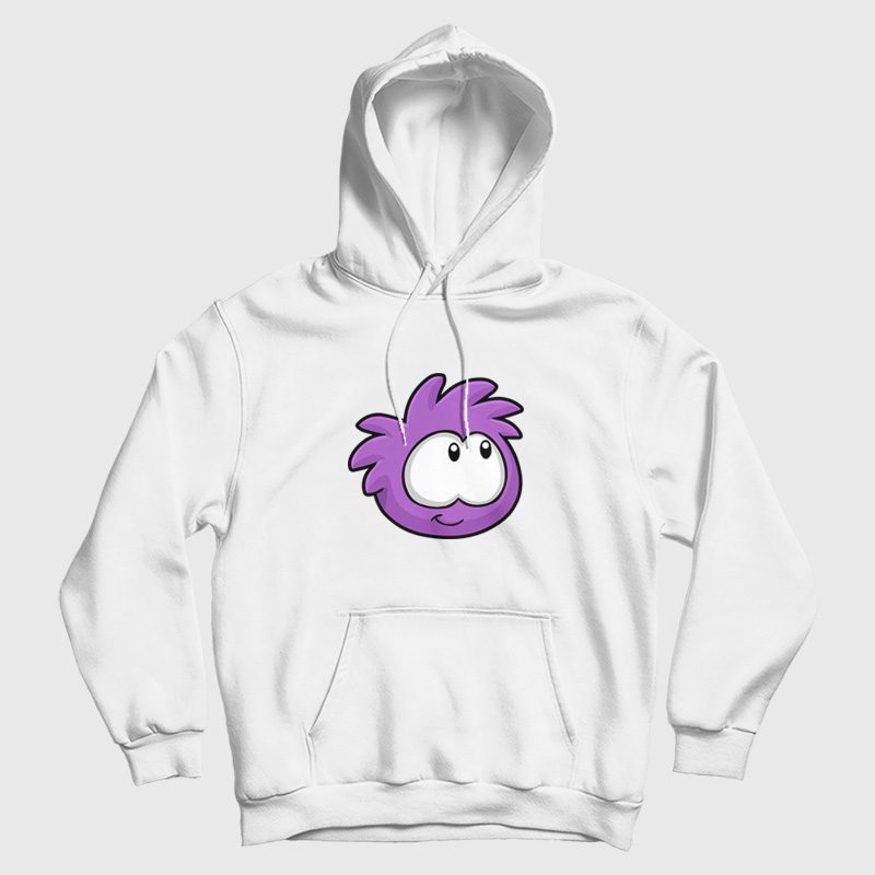 Purple Puffle Club Penguin Hoodie Purple Puffle Club Penguin Hoodie