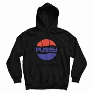 Pussy Logo Parody Hoodie