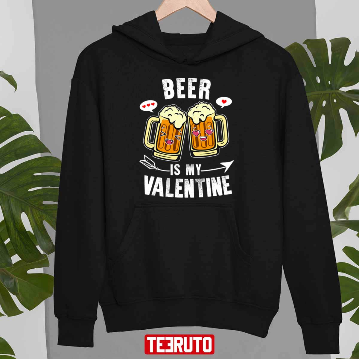 Quote Beer Is My Valentine Vintage Style Unisex T-Shirt Quote Beer Is My Valentine Vintage Style Unisex T-Shirt