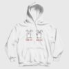 Rabbits Before 2023 After 2023 Funny Hoodie