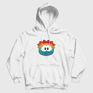 Rainbow Puffle Club Penguin Hoodie