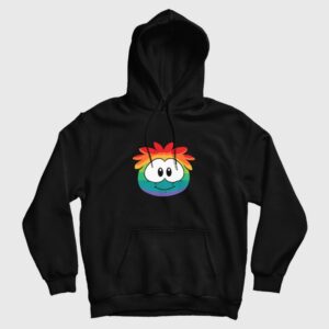 Rainbow Puffle Club Penguin Hoodie