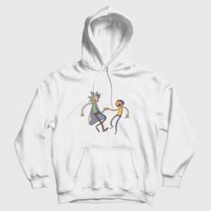 Rick and Morty Adventure Time Crossover Hoodie