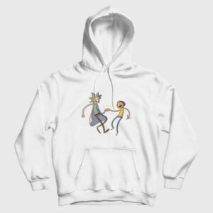 Rick and Morty Adventure Time Crossover Hoodie 3