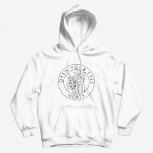 Rick and Morty Open Your Eyes Morty Hoodie