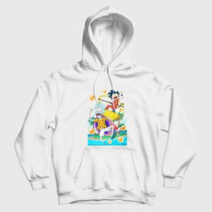 Rick and Morty x Dragon Ball Z Parody Hoodie