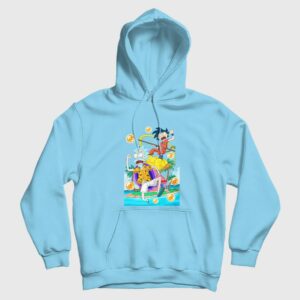 Rick and Morty x Dragon Ball Z Parody Hoodie 3