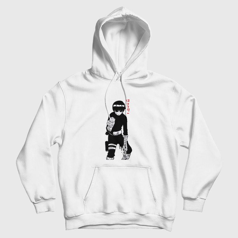 Rock Lee Anime Naruto Hoodie Rock Lee Anime Naruto Hoodie