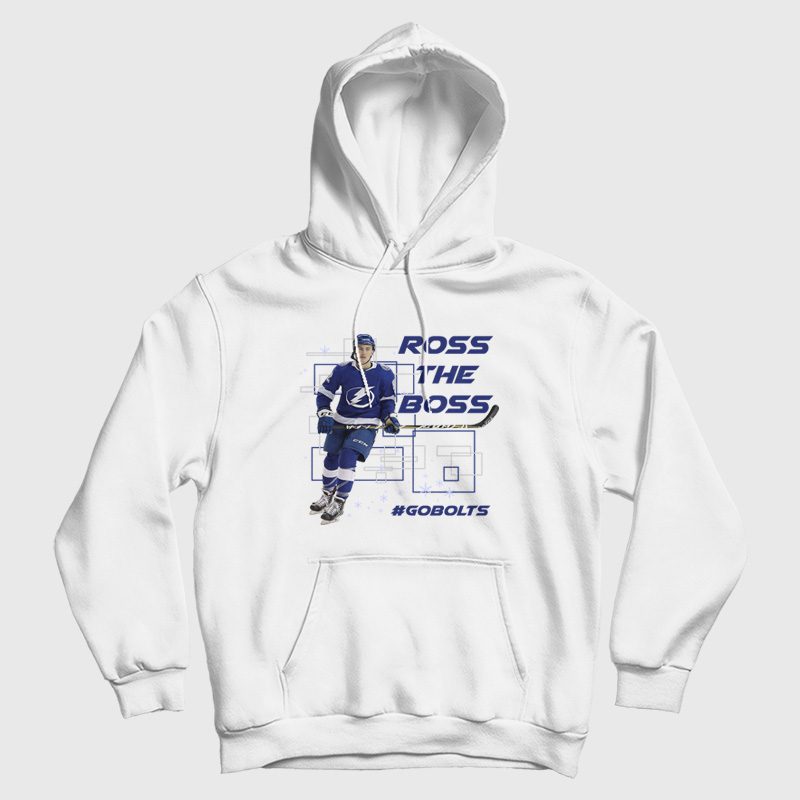 Ross The Boss Tampa Bay Lightning Ross Colton Hoodie Ross The Boss Tampa Bay Lightning Ross Colton Hoodie
