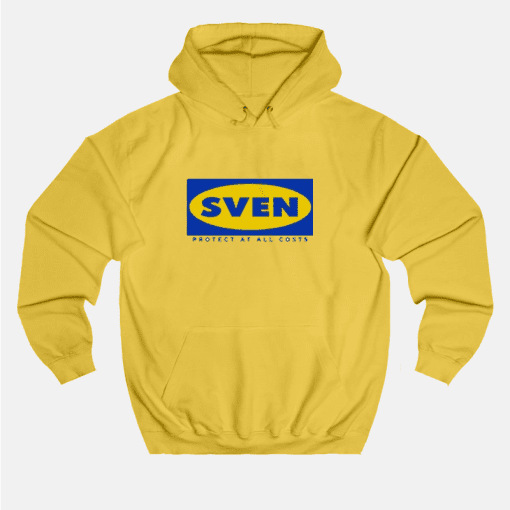 SVEN IKEA Logo Protect At All Costs Hoodies SVEN IKEA Logo Protect At All Costs Hoodies