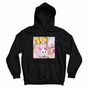 Sailor Moon Boys Are The Enemy 90s Anime Hoodie