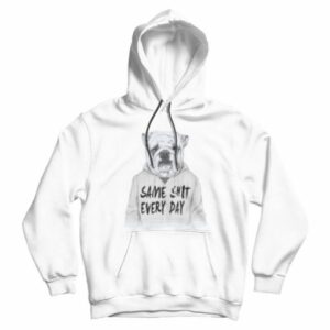 Same Shit Balazs Solti Transparent Hoodie