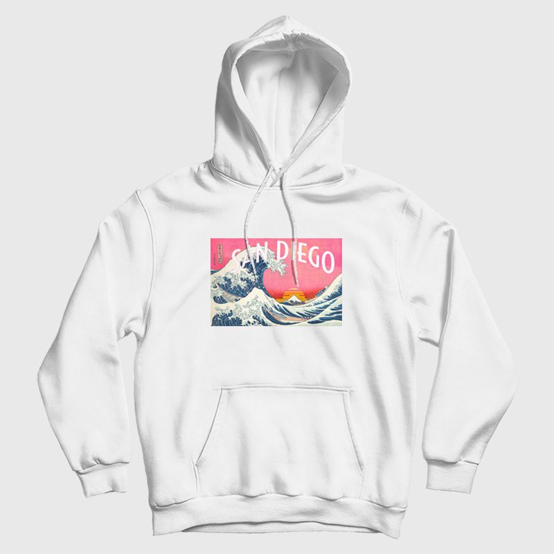 San Diego Wave Japan Wave Crossover Hoodie Funny San Diego Wave Japan Wave Crossover Hoodie Funny