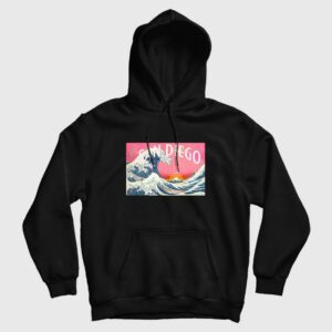 San Diego Wave Japan Wave Crossover Hoodie Funny