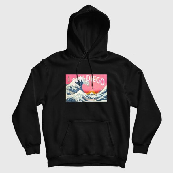 San Diego Wave Japan Wave Crossover Hoodie Funny