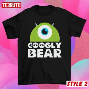 Schmoopsie Poo Googly Bear Monsters Inc Mike Wazowski Valentine Matching Couple Sweatshirt 3